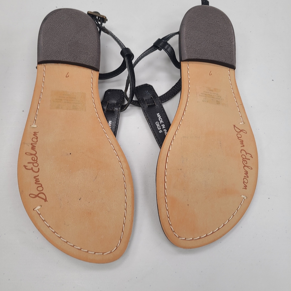 Sam Edelman Black and Brown Sandals - Picture 6 of 6